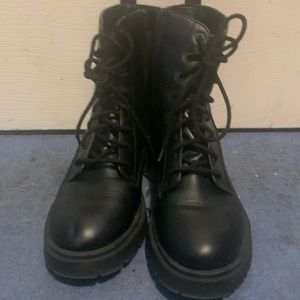 Black boots